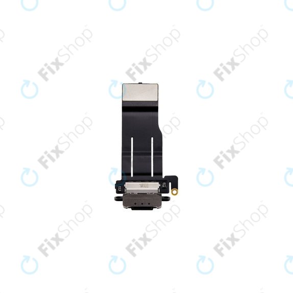 Apple iPad Pro 13 (2024) - Connecteur de charge + Câble flexible (Black)