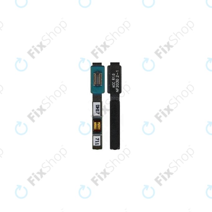 Sony Xperia 10 II, Xperia 1 II, Xperia 5 II - Capteur d'empreintes digitales + Câble flexible (Noir) - A5019511A Genuine Service Pack