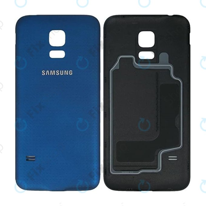 Samsung Galaxy S5 Mini G800F - Cache batterie (Bleu) - GH98-31984C Genuine Service Pack