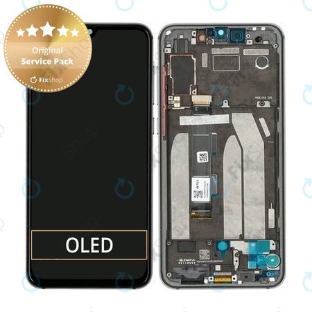 Xiaomi Mi 9 SE - Écran LCD + Ecran Tactile + Cadre (Noir) - 5606101010B6 Genuine Service Pack