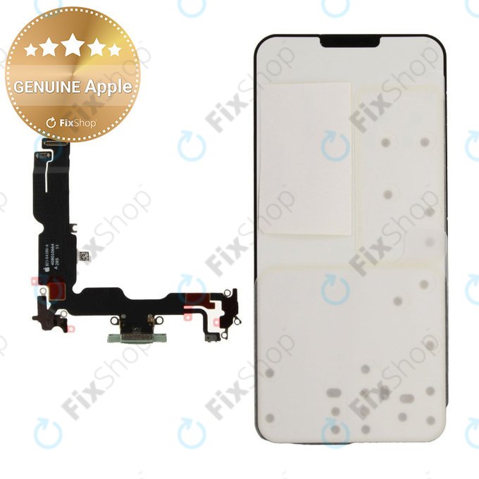 Connecteur de charge + Câble flexible pour iPhone 15 Plus | Green | 923-12776 | Genuine Apple