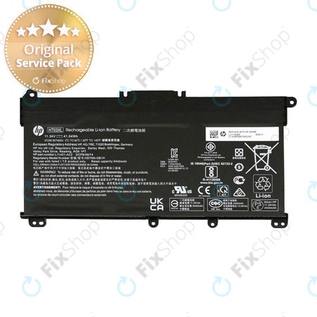 HP 15-da0032nc - Batterie Li-Ion 11.4V 3440mAh - 77052359 Genuine Service Pack