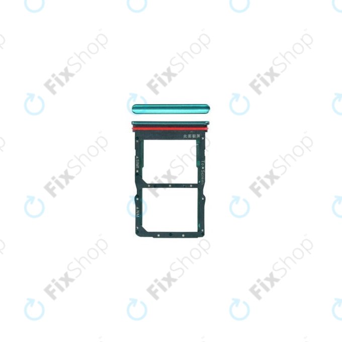 Huawei P40 Lite 5G - Emplacement SIM (Crush Green) - 51661RJY Genuine Service Pack