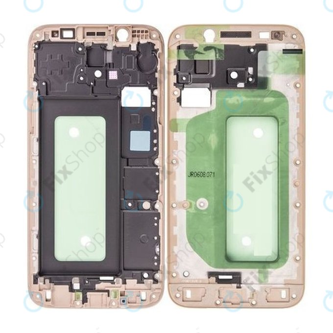 Samsung Galaxy J5 J530F (2017) - Cadre avant (Or) - GH98-41314C Genuine Service Pack