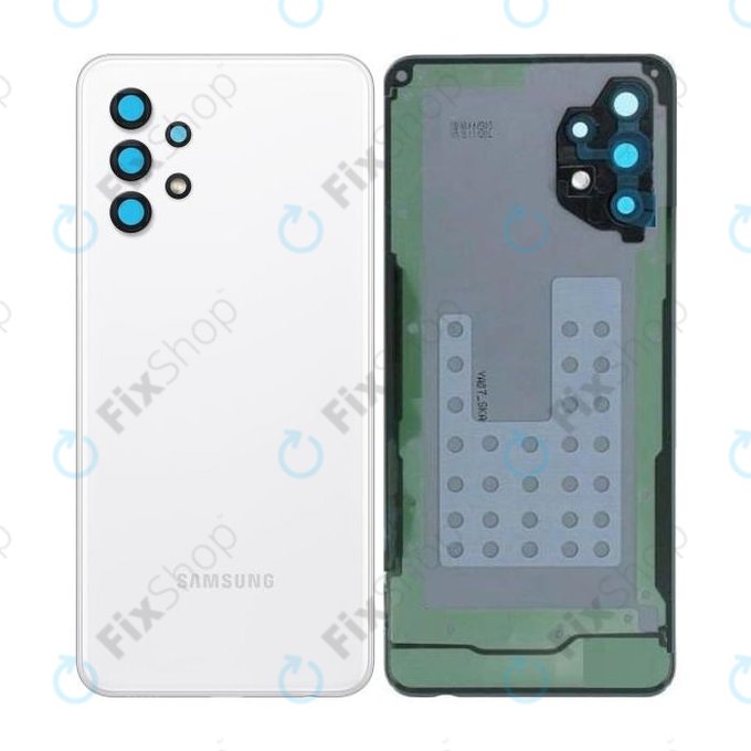 Samsung Galaxy A32 5G A326B - Cache batterie (blanc génial) - GH82-25080B Genuine Service Pack