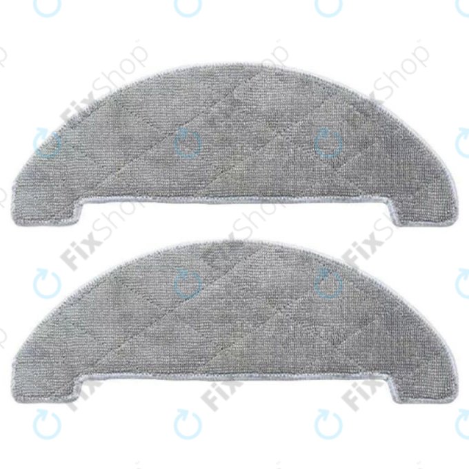 Chiffon de vadrouille, 2 pièces pour Xiaomi Viomi S9, Proscenic M7 Pro, M8 Pro
