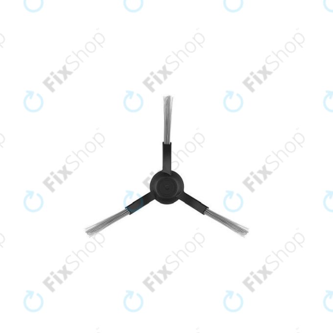 Xiaomi Mi Robot Vacuum Mop Pro (P), 2S, Viomi V2 Pro, V3, SE - Brosse latérale (Noir)