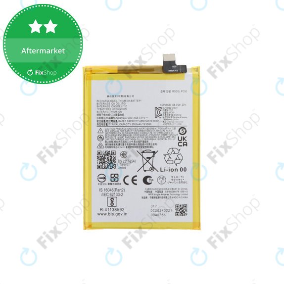 Motorola Moto G14, G54, E14 - Batterie PC50 5000mAh