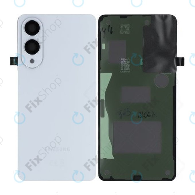 Samsung Galaxy S25 Edge - Cache batterie (Titanium Icyblue) - GH82-37202B Genuine Service Pack