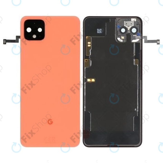 Google Pixel 4 XL - Cache batterie (Oh So Orange) - 20GC20W0009 Genuine Service Pack