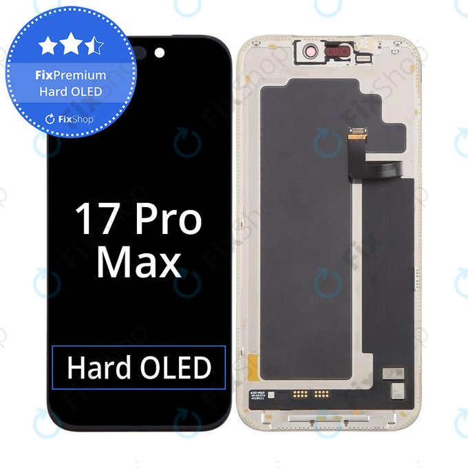 Apple iPhone 17 Pro Max - Écran LCD + Écran Tactile + Cadre Hard OLED FixPremium