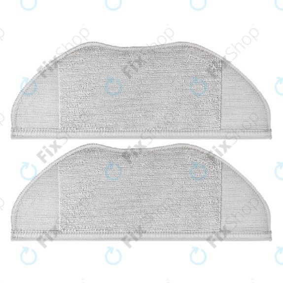 Chiffon de vadrouille, 2 pièces, Nettoyage humide léger pour Xiaomi Mi Robot Vacuum Mop Essential (Mijia G1)