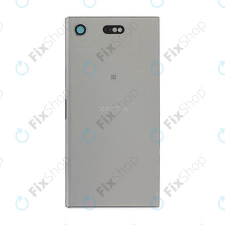 Sony Xperia XZ1 Compact G8441 - Cache batterie (Argent) - 1310-0305 Genuine Service Pack