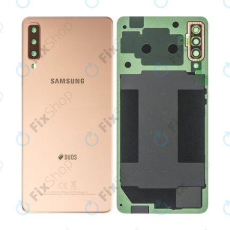 Samsung Galaxy A7 A750F (2018) - Cache batterie (Or) - GH82-17833C Genuine Service Pack
