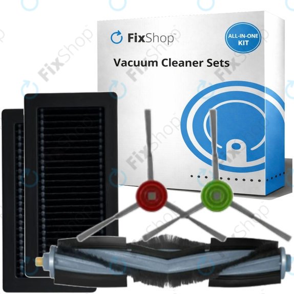 Kit de pièces de rechange pour Yeedi Cube, CC (1x Brosse principale, 2x Filtre, 2x Brosse latérale)