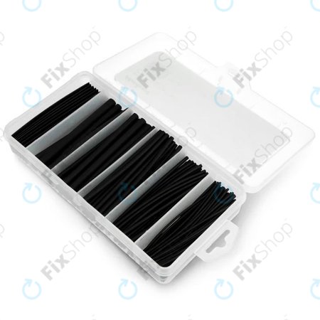 Kit de gaines thermorétractables (Noir) - 170pcs