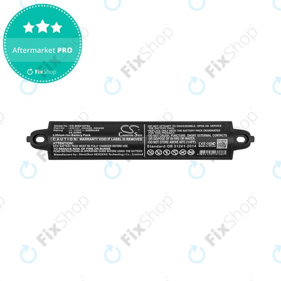 Batterie pour Bose SoundLink 1, 2, 3, 2200mAh, Li-Ion, 11.1V, 330107, HQ