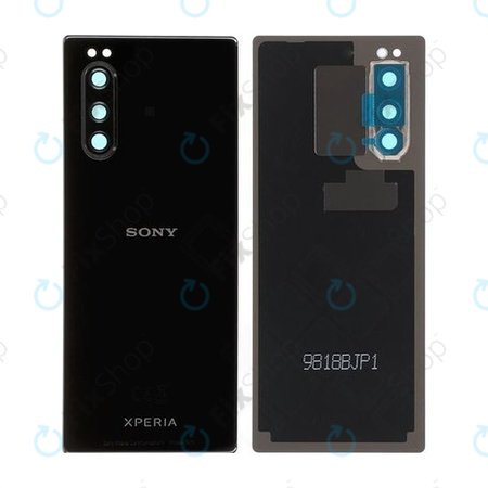 Sony Xperia 5 - Cache batterie (noir) - 1319-9508 Genuine Service Pack