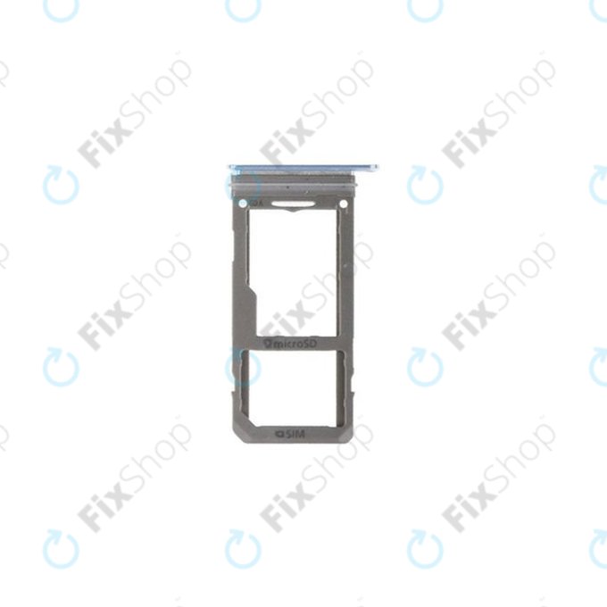 Samsung Galaxy S9 Plus G965F - Plateau SIM + SD (Bleu) - GH98-42576D Genuine Service Pack