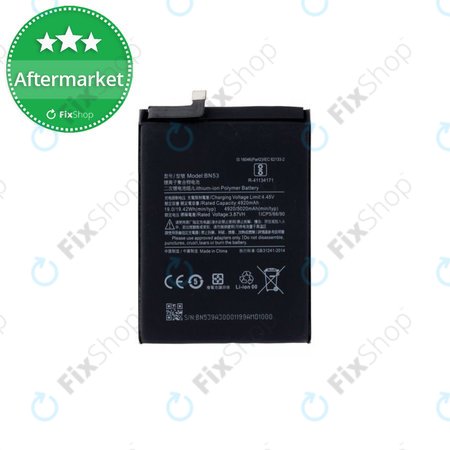 Xiaomi Redmi Note 9 Pro - Batterie BN53 5020mAh