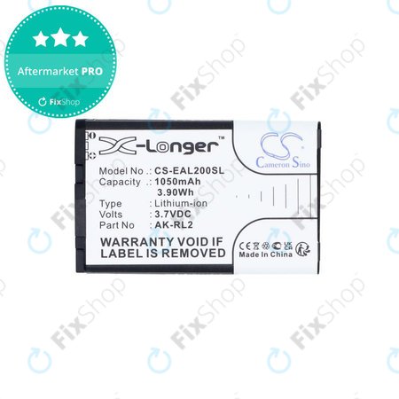 Batterie pour Emporia Essence Plus, Talk comfort, V20, 1050mAh, Li-Ion, 3.7V, AK-RL2, HQ