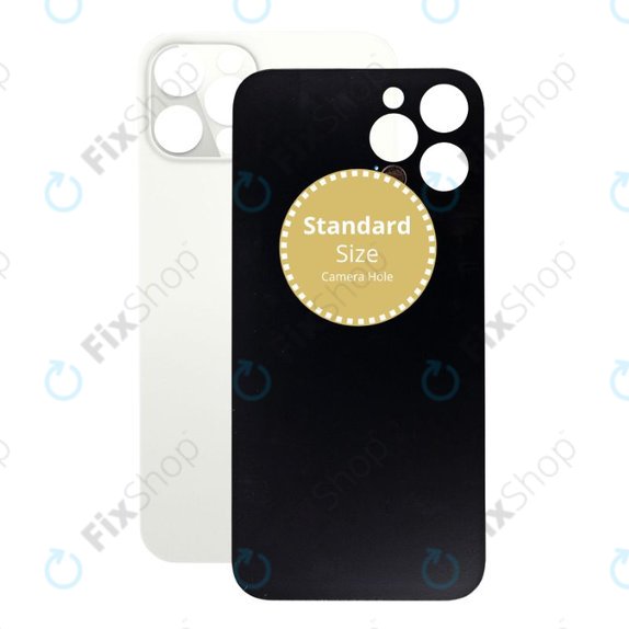 Apple iPhone 12 Pro - Verre du boîtier arrière (argent)