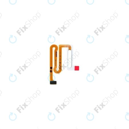 Samsung Galaxy A13 A135F - Senzor Otisku Prsta + Flex Kabel (Blanc) - GH96-15035D Genuine Service Pack