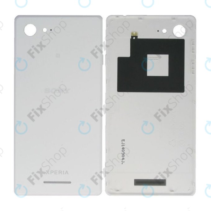 Sony Xperia E3 D2203 - Cache batterie (Blanc) - A/405-59080-0001 Genuine Service Pack