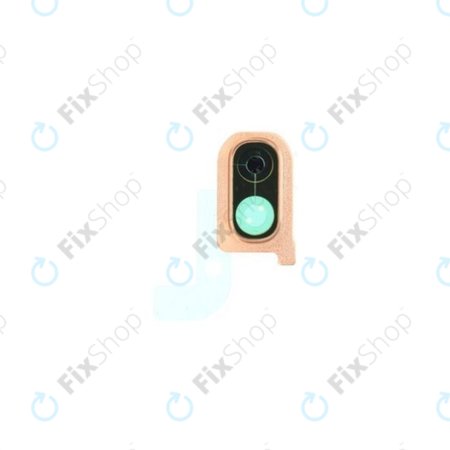 Samsung Galaxy A40 A405F - Cadre de caméra arrière (Prism Crush Coral) - GH98-43996D Genuine Service Pack