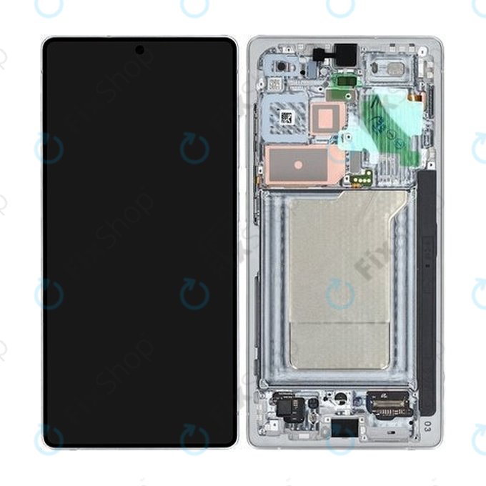 Samsung Galaxy S25 Ultra - Écran LCD + Écran tactile + Cadre (Titanium Silverblue) OLED