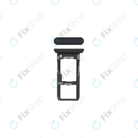 Sony Xperia 10 II - Plateau SIM (Noir) - A5019517A Genuine Service Pack