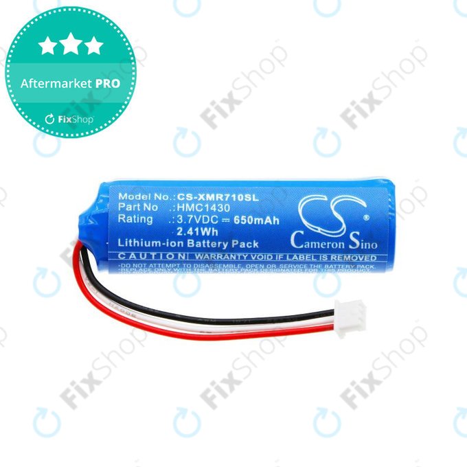 Batterie pour Xiaomi 70mai, 650mAh, Li-Ion, 3.7V, HMC1430, HQ