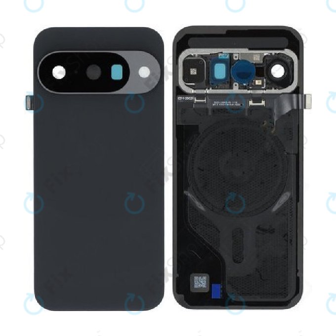 Couvercle cache-batterie complet pour Google Pixel 10, Obsidian
