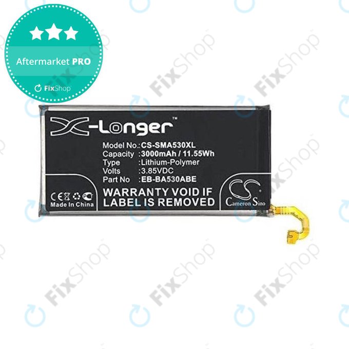 Samsung Galaxy A8 A530F (2018) - Batterie EB-BA530ABE 3000mAh HQ