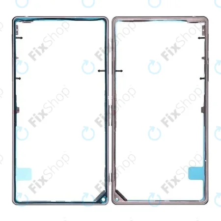 Sony Xperia Z1 L39H - Cadre central (noir) - 1272-0048 Genuine Service Pack