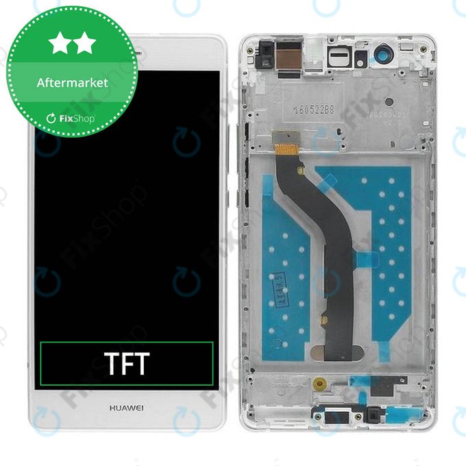 Huawei P9 lite - Écran LCD + Écran tactile + Cadre (White) TFT