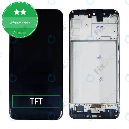 Samsung Galaxy M21 M215F - Écran LCD + Écran tactile + Cadre (Noir) TFT