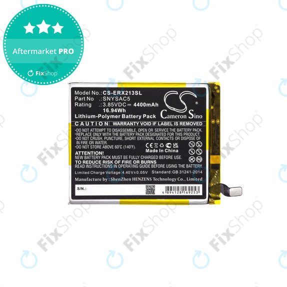 Batterie pour Sony Xperia 10 III, 4400mAh, Li-Pol, 3.85 V, SNYSAC5, HQ