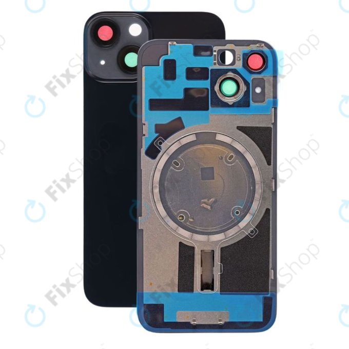 Apple iPhone 14 - Cache batterie + Puce de chargement sans fil + NFC (Minuit)