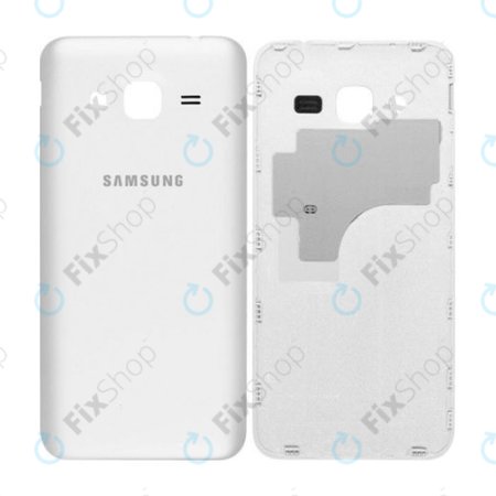 Samsung Galaxy J3 J320F (2016) - Cache batterie (Blanc) - GH98-39052A Genuine Service Pack