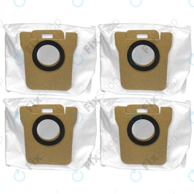 Sac à poussière, 4 pièces pour Xiaomi Dreame L20 Ultra, X20 Pro, X20 Pro Plus