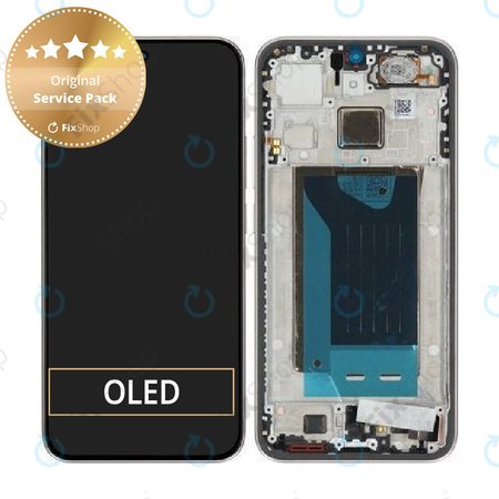 Écran pour Xiaomi 15T, Rose Gold, Tactile avec cadre, 5600030O12A00, Genuine Service Pack