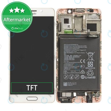 Huawei Mate 9 Pro - Écran LCD + Écran tactile + Cadre + Batterie (Blanc)