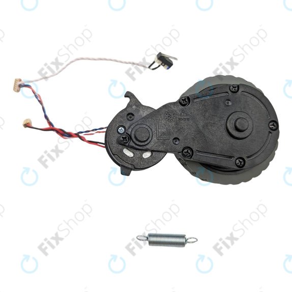 Roue avec moteur, Gauche, Noir pour iRobot Roomba Combo 111, Roomba Combo 113