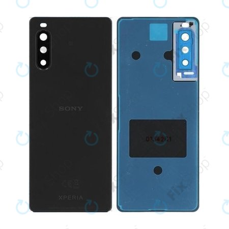 Sony Xperia 10 II - Cache batterie (Noir) - A5019526A Genuine Service Pack