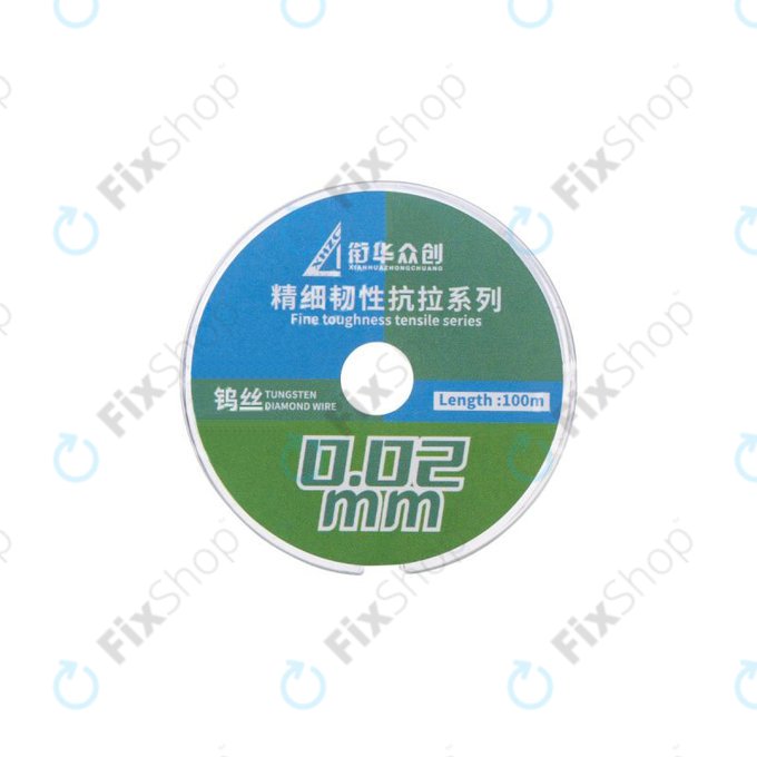 XHZC - Fil de séparation pour écran LCD (0.02mm x 100m)