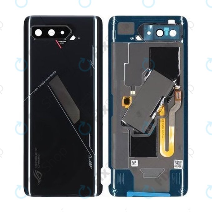 Asus ROG Phone 5s. 5s pour ZS676KS-couvercle de batterie (bleu)-90AI0091-R7A040 Genuine Service Pack