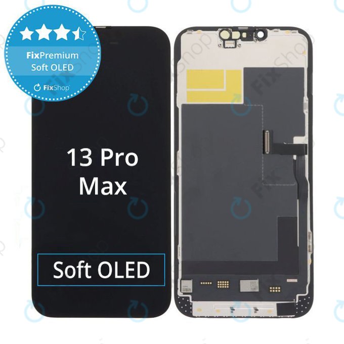 Écran Soft OLED pour iPhone 13 Pro Max - Vitre tactile + Châssis, DIAGNOSTIC