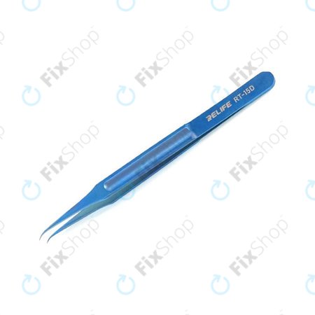 Relife RT-15D - Titanium Alloy Pincette with Curved Tip (140mm)