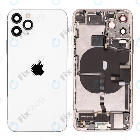 Apple iPhone 11 Pro - Petites pièces du boîtier arrière (argent)